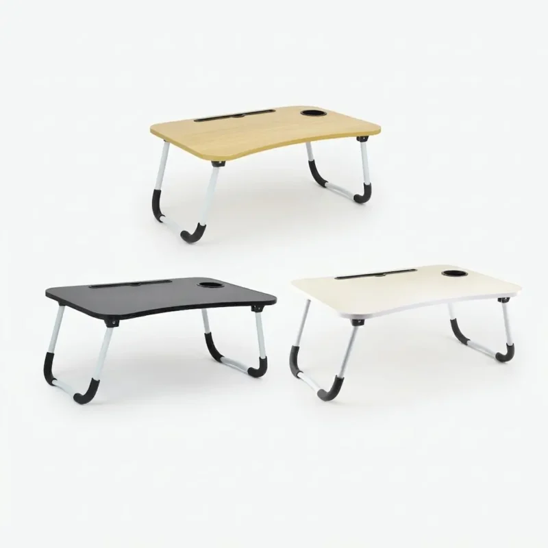 Mesa Desayunador c/Portavasos Plegable 40x60cm